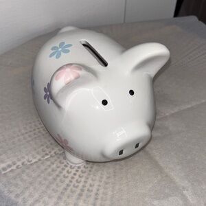 🐷🐷Floral Piggy Bank